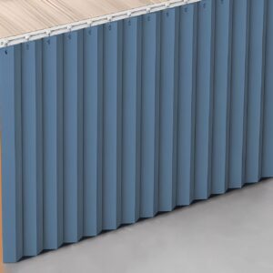 Blue Vertical Blind