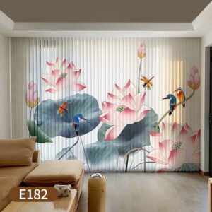 Floral Roller Blind